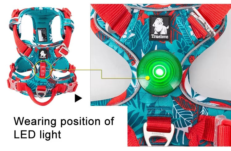 Reflective Tactical Dog Harness