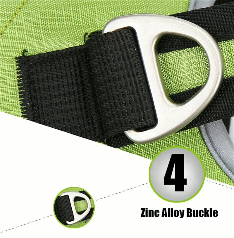 2-in-1 Backpack Carrier Dog Harness – Detachable Harness & Waterproof Bag for Outdoor Use