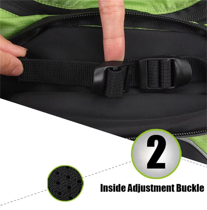 2-in-1 Backpack Carrier Dog Harness – Detachable Harness & Waterproof Bag for Outdoor Use