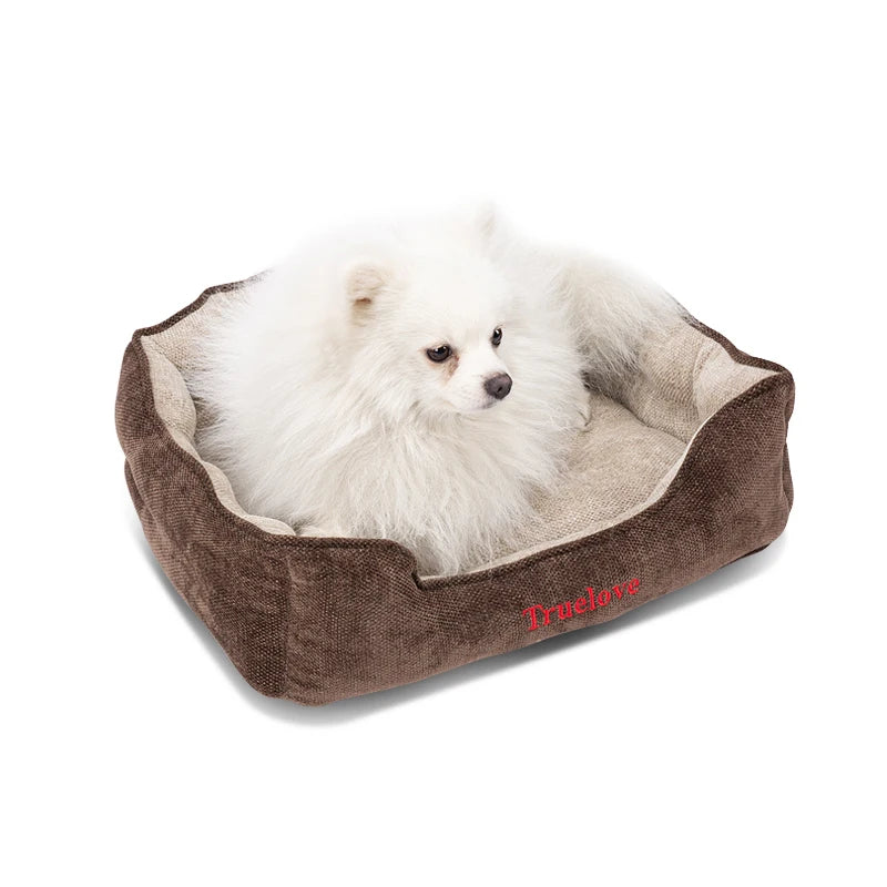 Super Soft Plush Pet Bed – Round Cushion Mat for Dogs & Cats