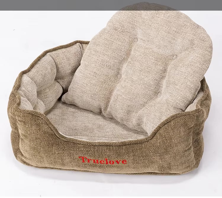 Super Soft Plush Pet Bed – Round Cushion Mat for Dogs & Cats