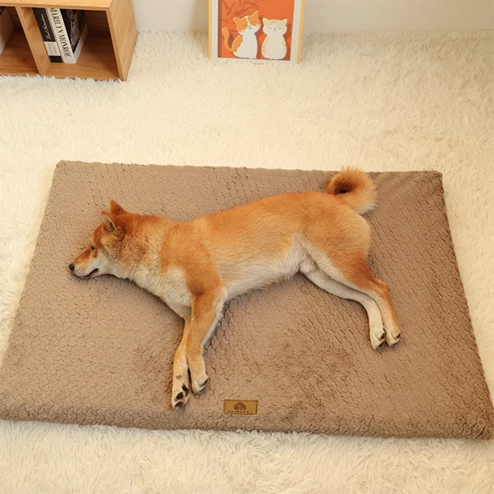 Orthopedic Faux Fur Waterproof Dog Bed