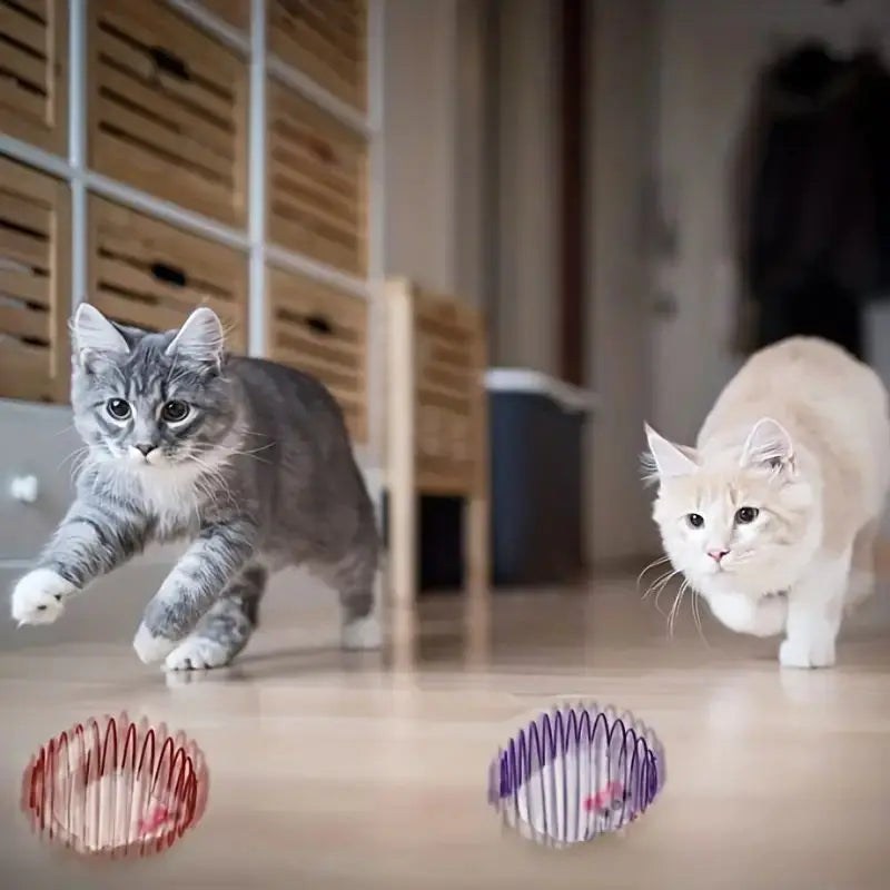 Interactive Rolling Cat Ball