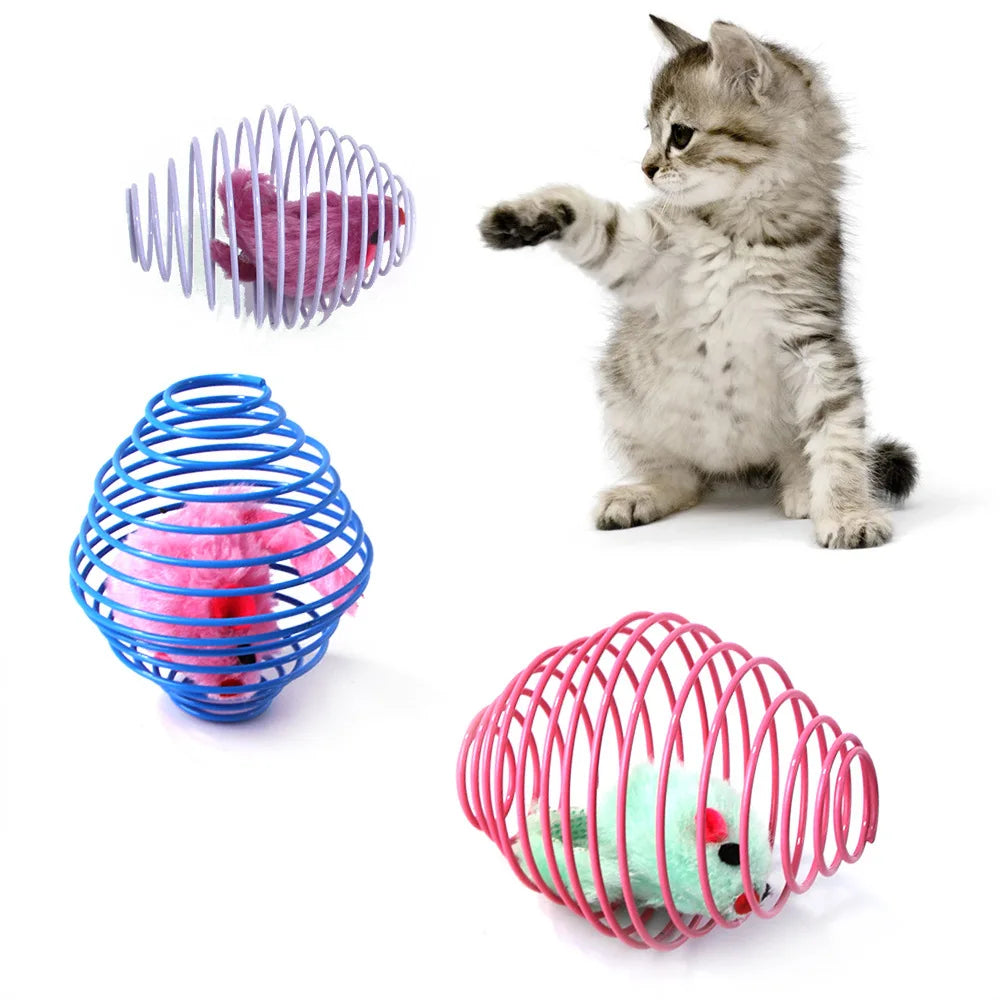 Interactive Rolling Cat Ball