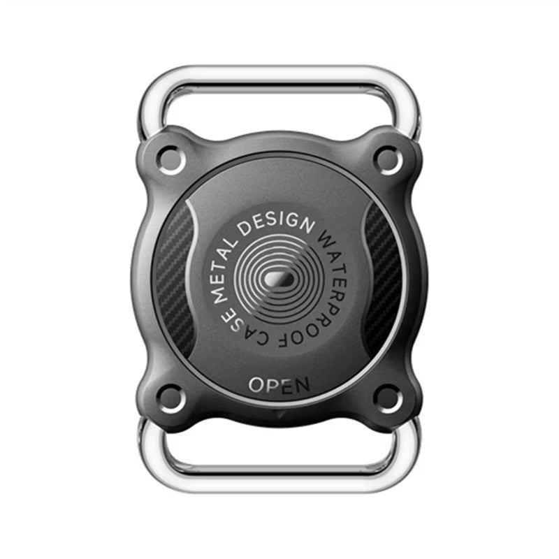 Waterproof Airtag Dog Collar Holder – Ultralight, Fully Sealed Metal Case, Removable for Apple AirTag (Excludes AirTag)