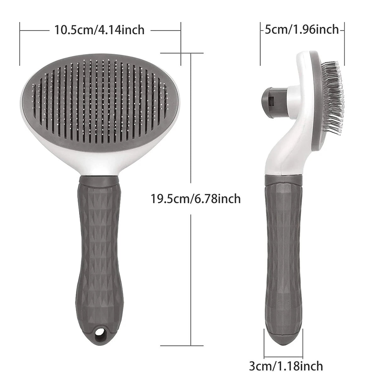 Stainless Steel Bristle Pet Hair Brush