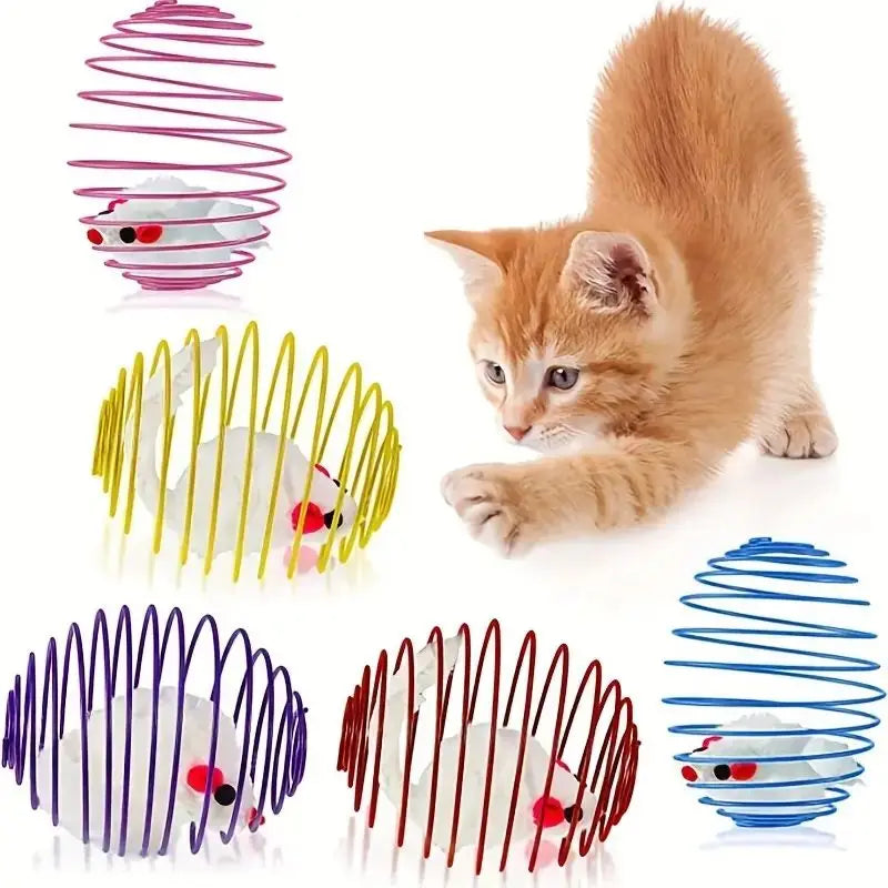 Interactive Rolling Cat Ball