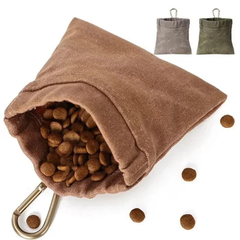Portable Dog Treat Pouch – Durable Outdoor Training Snack Bag & Food Storage