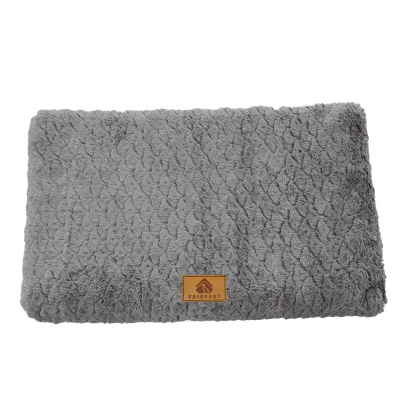 Orthopedic Faux Fur Waterproof Dog Bed