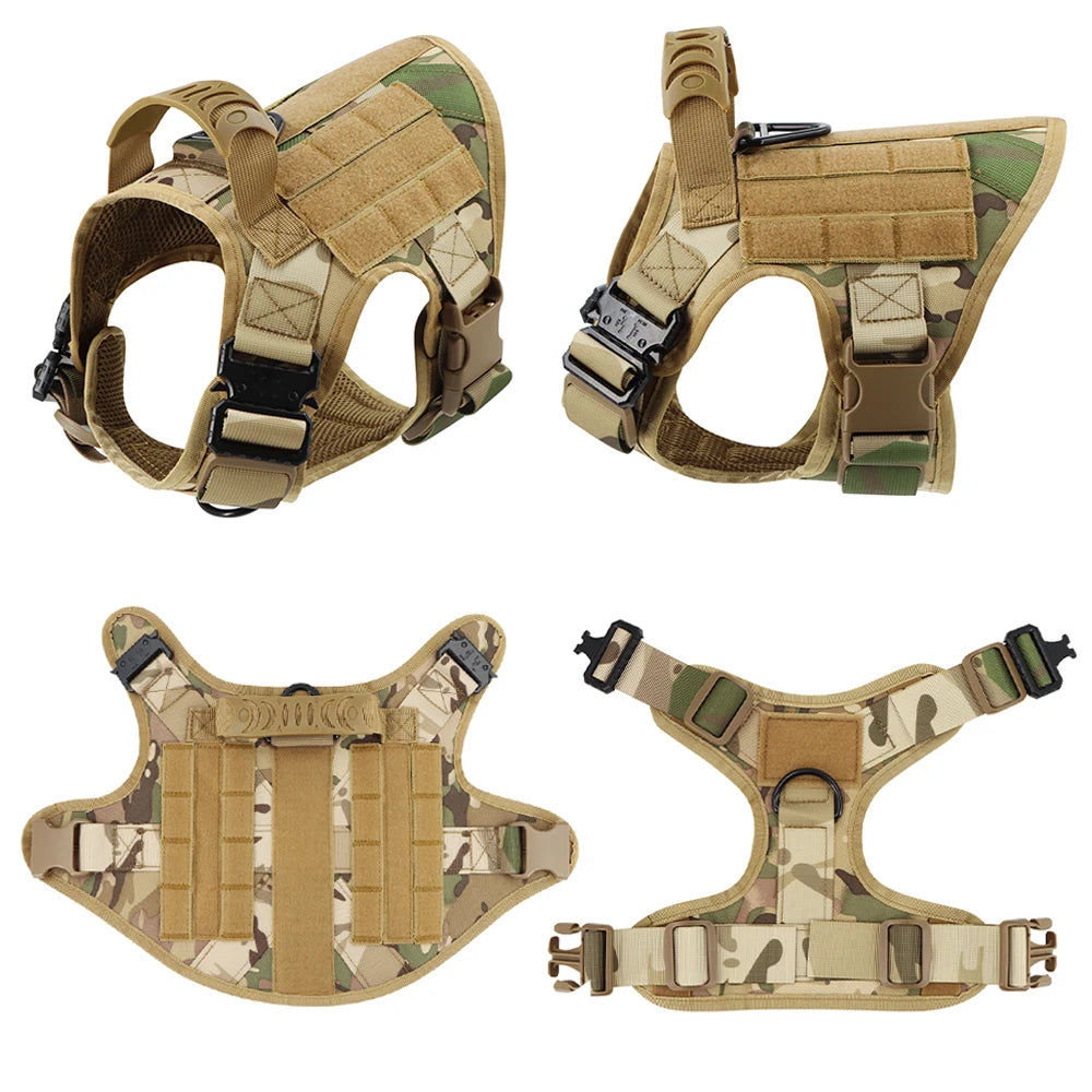 Tactical Dog Harness Set