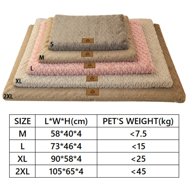 Orthopedic Faux Fur Waterproof Dog Bed