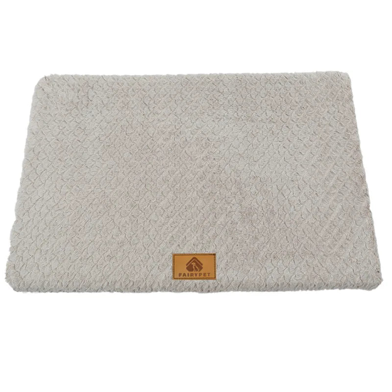Orthopedic Faux Fur Waterproof Dog Bed