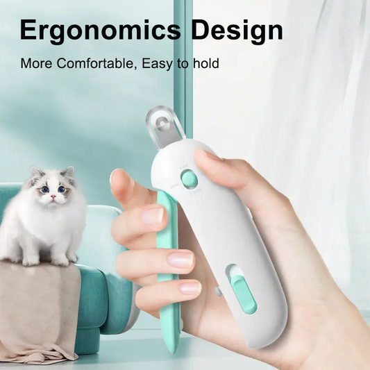 Ergonomic Grip Safe Pet Nail Clippers