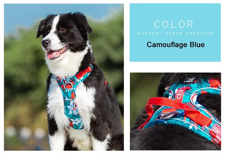 Reflective Tactical Dog Harness
