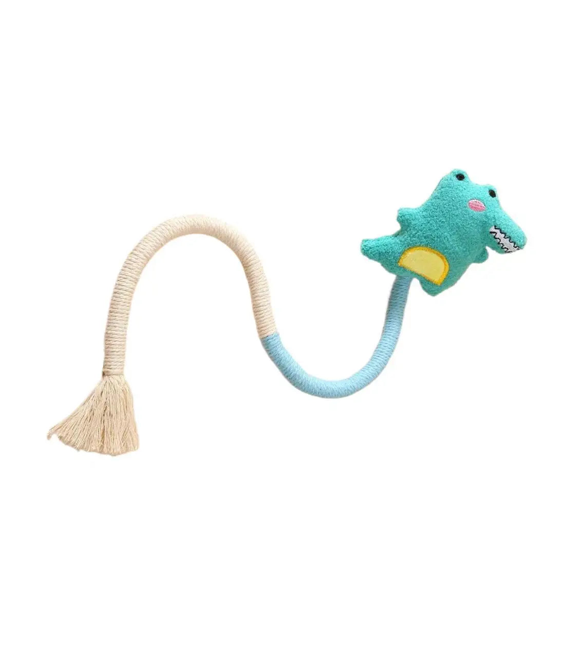 Durable Cat Scratcher Rope Toy – Cotton Rope, Bite-Resistant Chew & Scratch Puzzle, Cute Shape, Furniture Protector