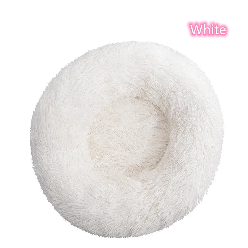 Super Soft Plush Donut Bed 