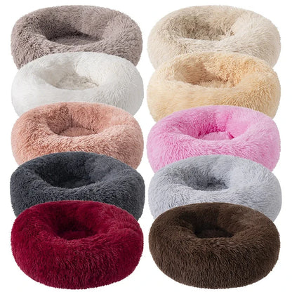 Super Soft Plush Donut Bed 