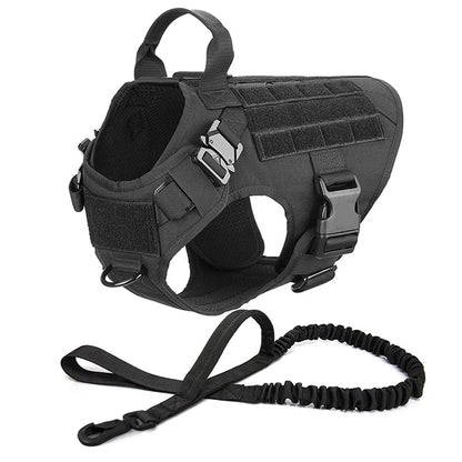 Tactical Dog Harness Set
