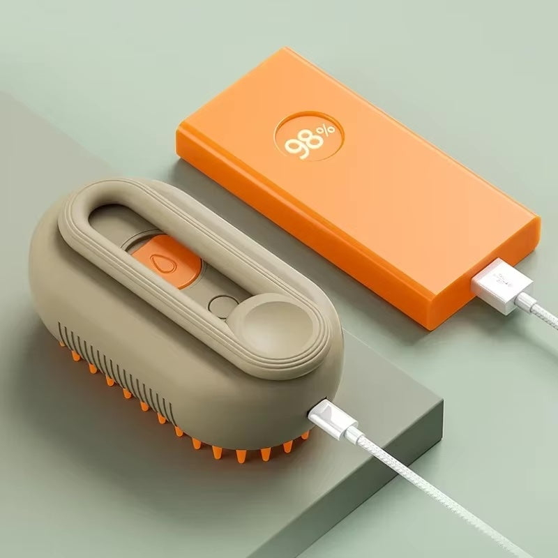 Steam Grooming Brush