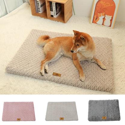 Orthopedic Faux Fur Waterproof Dog Bed 