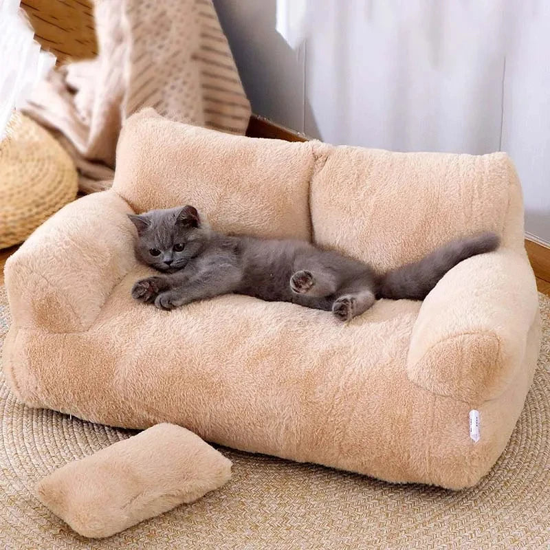 Luxury Cat & Dog Bed Sofa 