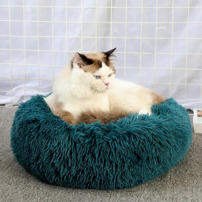 Super Soft Plush Donut Bed