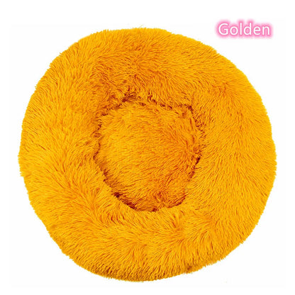 Super Soft Plush Donut Bed 