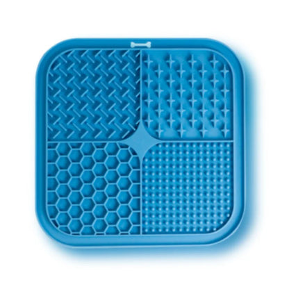 Silicone Dog Licking Mat with Suction Cups – Slow Feeder, Anti-Choking & Anxiety Relief