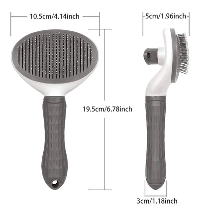 Stainless Steel Bristle Pet Hair Brush