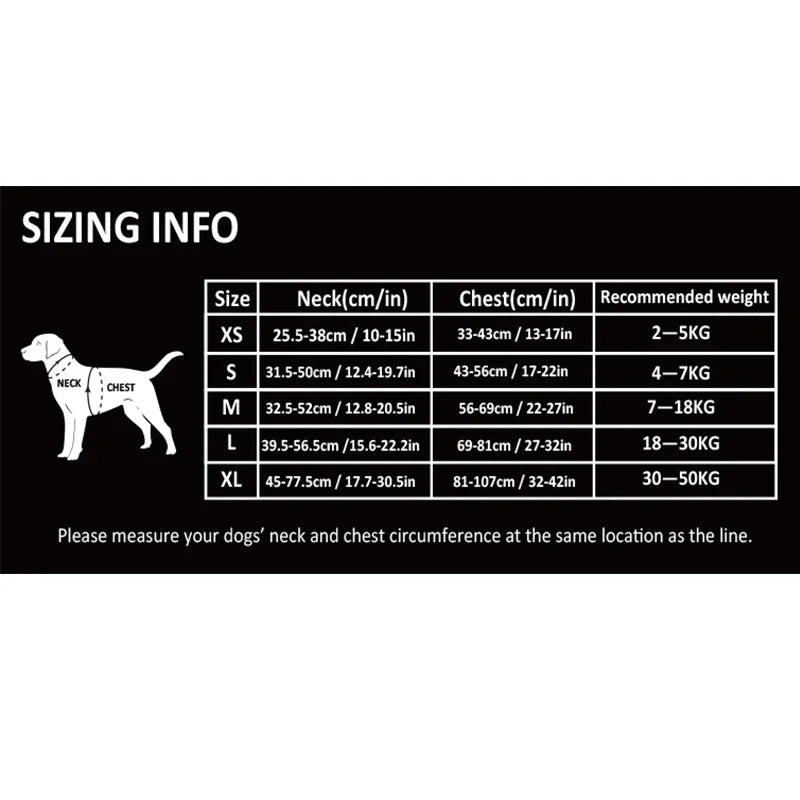 No-Pull Reflective Pet Harness
