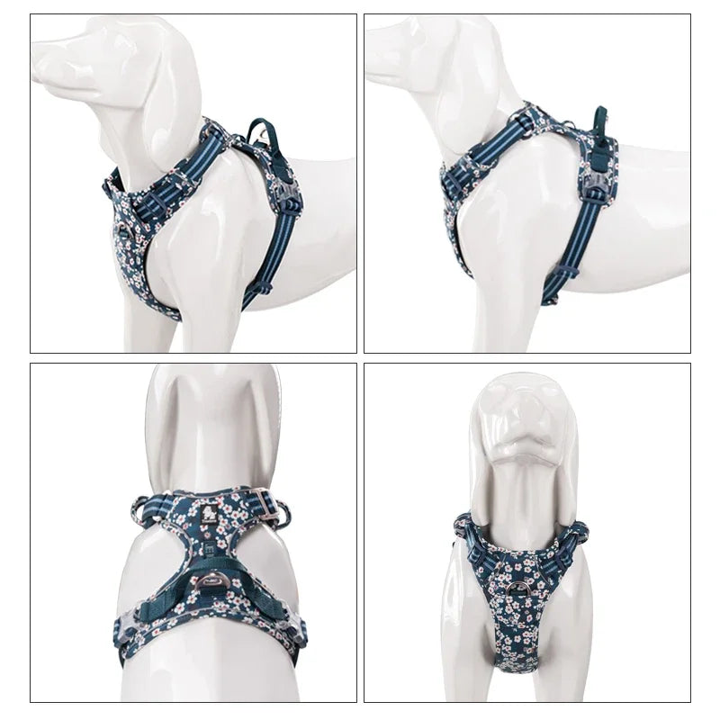 No-Pull Reflective Pet Harness