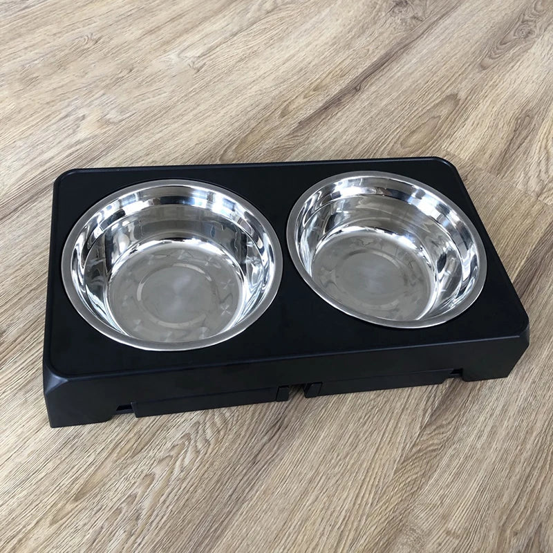 Raised Dog Feeder Set