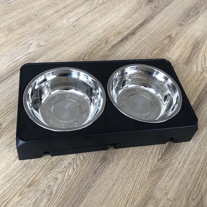 Raised Dog Feeder Set