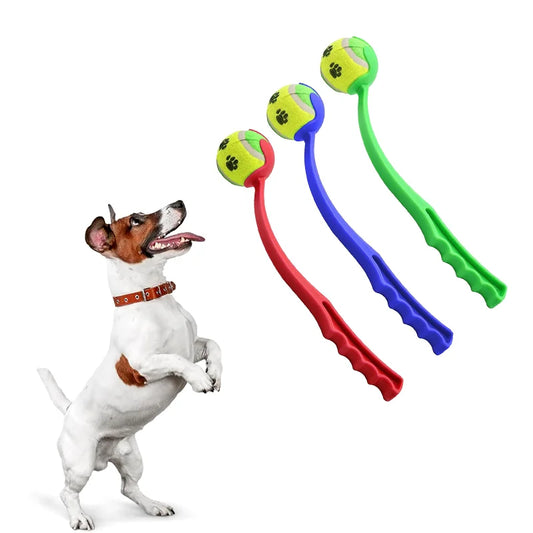 Dog Throwing Stick & Tennis Ball Launcher – Outdoor Training Toy for Dogs