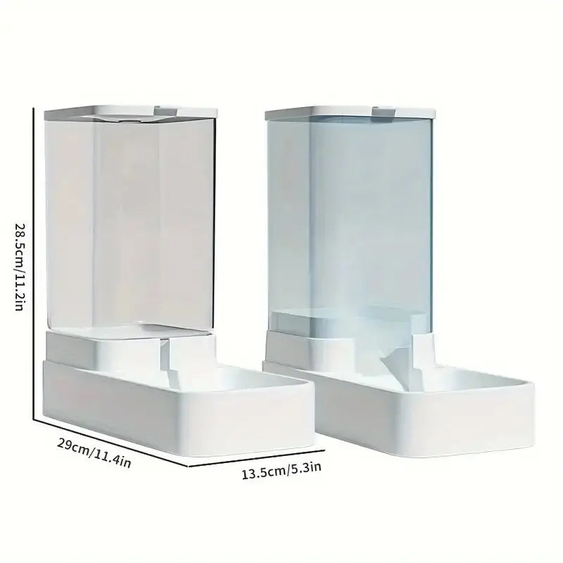 Gravity Dog Feeder & Water Dispenser