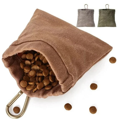 Portable Dog Treat Pouch – Durable Outdoor Training Snack Bag & Food Storage