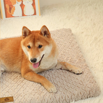 Orthopedic Faux Fur Waterproof Dog Bed 