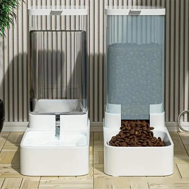 Gravity Dog Feeder & Water Dispenser