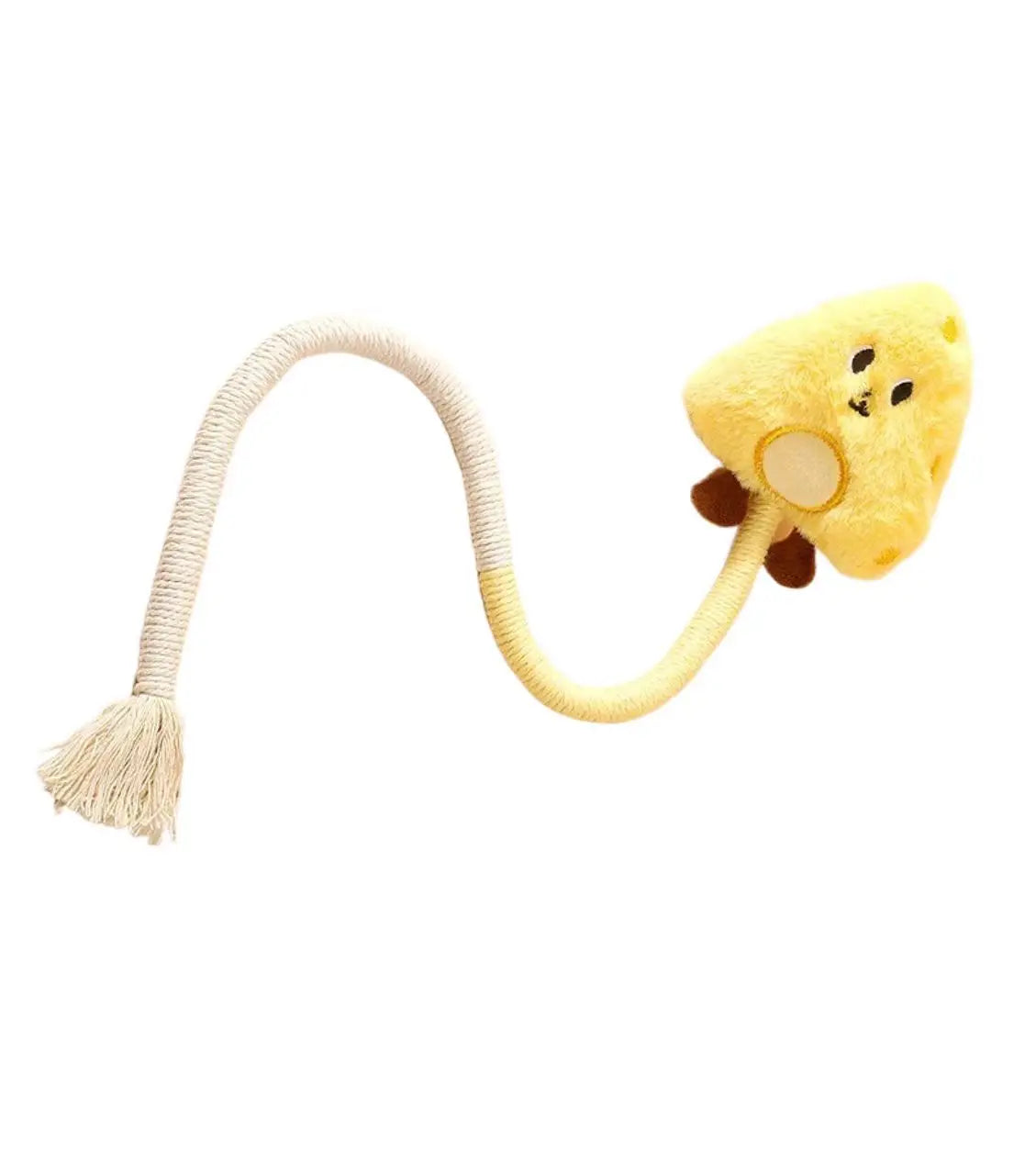 Durable Cat Scratcher Rope Toy – Cotton Rope, Bite-Resistant Chew & Scratch Puzzle, Cute Shape, Furniture Protector
