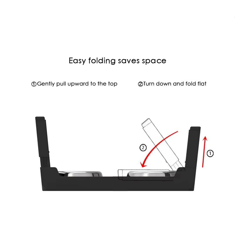 Raised Dog Feeder Set