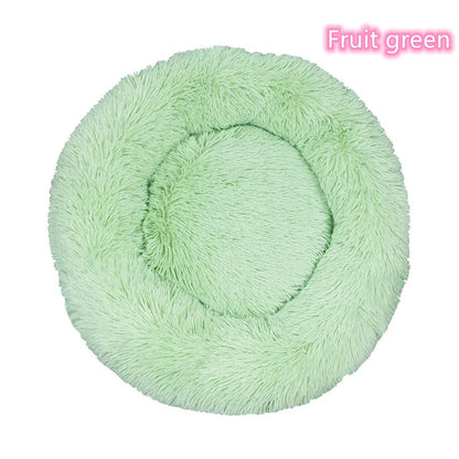 Super Soft Plush Donut Bed 