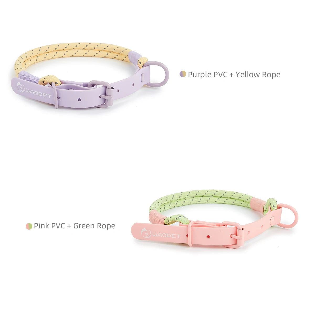 Candy Style Handmade Nylon Webbing Dog Collar 
