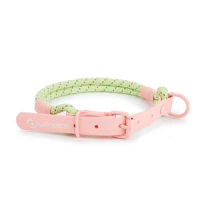 Candy Style Handmade Nylon Webbing Dog Collar 