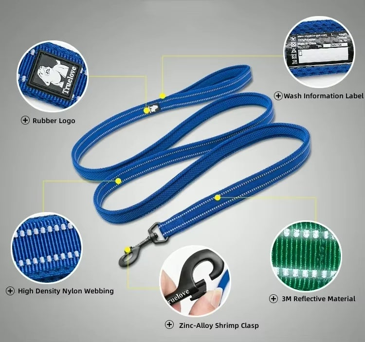 All-In-One Reflective Dog HarnessPet Harness+Leash Set